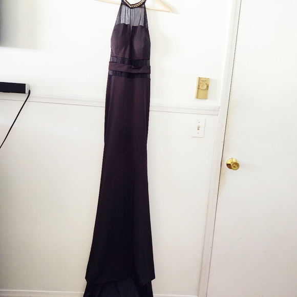 Black Mermaid Prom Dress - Picture 7 of 8